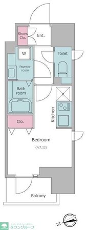 レジディア大森IIの物件間取画像